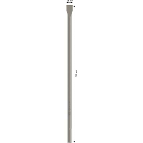 BOSCH SDS-Max Yassı Keski 600*25 mm 5'li 2608690126
