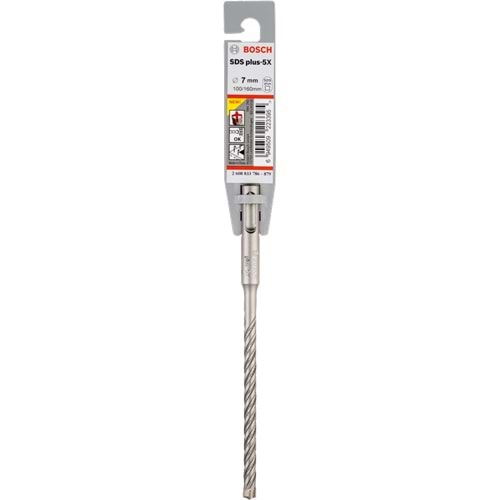 BOSCH SDS-PLUS-5X K-DELİCİ UCU7*160 MM 1'li 2608833786