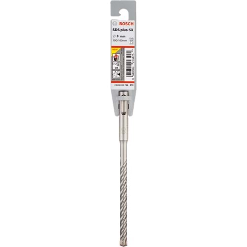 BOSCH SDS-Plus-5X K-Delici Ucu 8*160 mm 1'li 2608833789