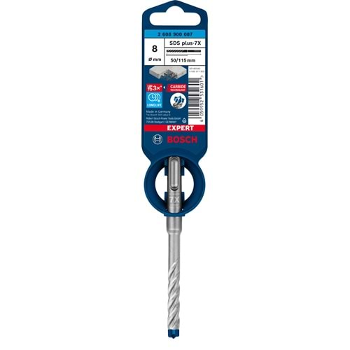 BOSCH EXP SDS-Plus-7X K-Delici Ucu 8*115mm 2608900087