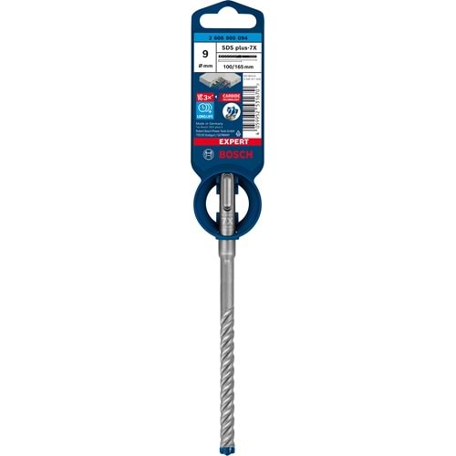 BOSCH EXPERT SDS-Plus-7X K-Delici Ucu 9*165mm 1'li 2608900094