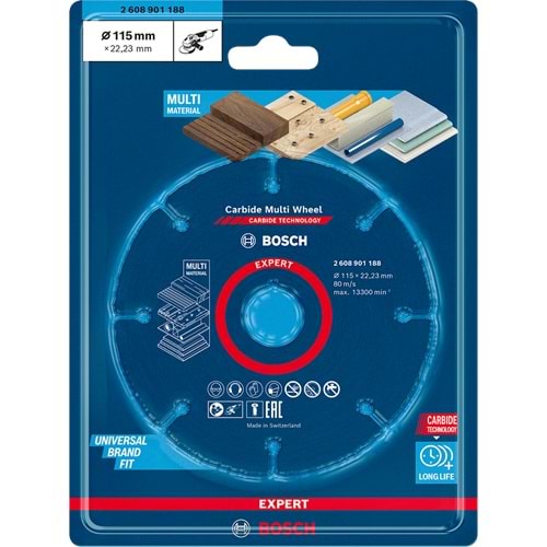 BOSCH EXPERT CMW KESME DİSKİ 115 MM 2608901188