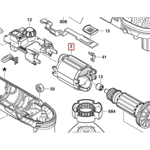 BOSCH PMF 220 CE POZ 002 YASTIK 2609007814