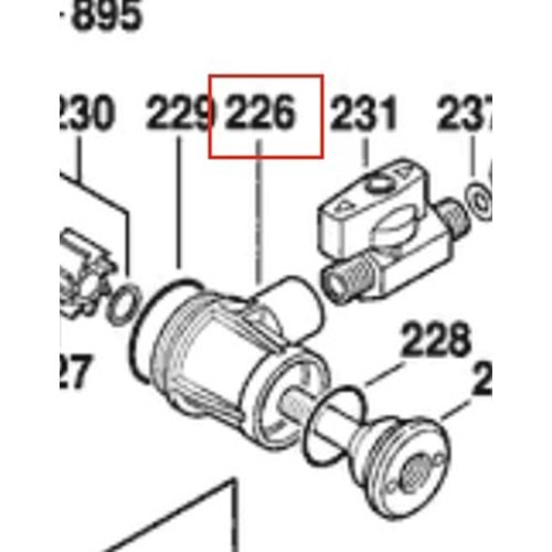 BOSCH GDB 2500 WE POZ 226 SU GİRİŞİ 3600700053